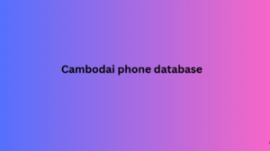 Cambodai phone database