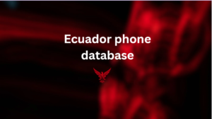 Ecuador phone database