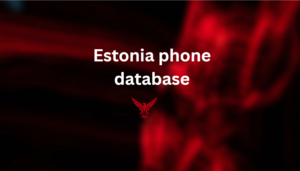 Estonia phone database