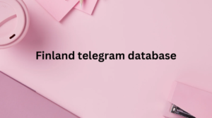 Finland telegram database​