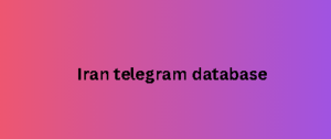 Iran telegram database