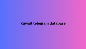 Kuwait telegram database