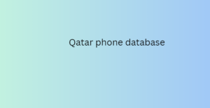 Qatar phone database