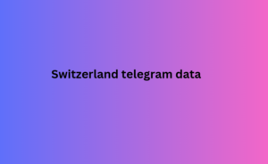 Switzerland telegram data